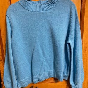 Who What Wear XXL blue sweater NWOT